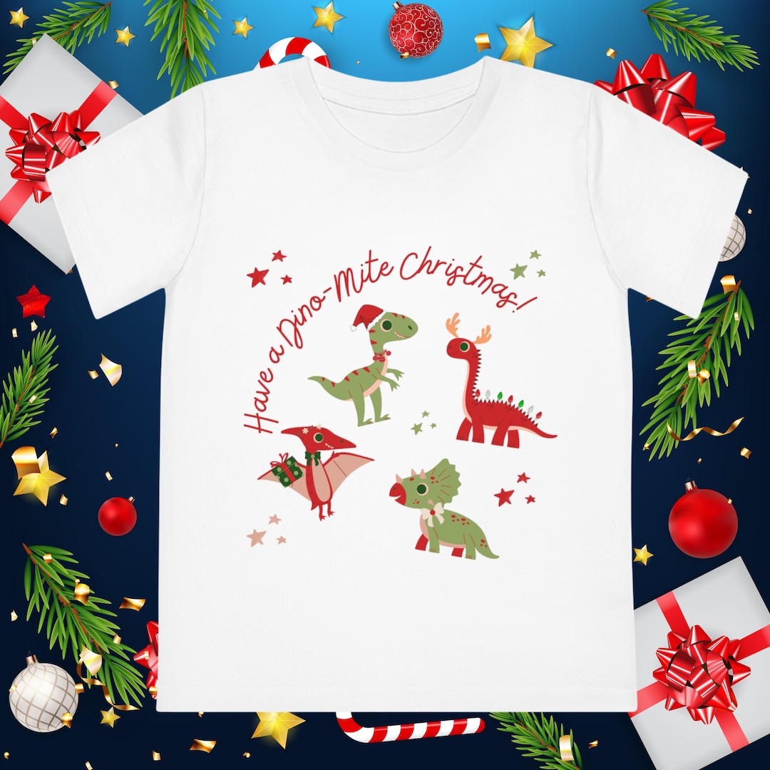 Holiday Linen Shirt Dino Jungle