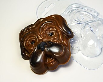 Mould #463 Three dog/'s noses mold for clay doll making