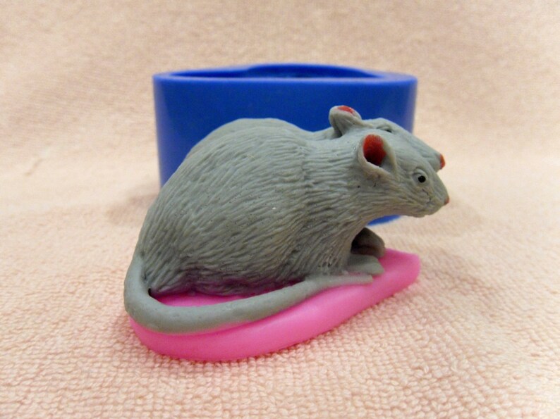 Rats in Love Silicone Mold for Soap Making Candles Making Etsy