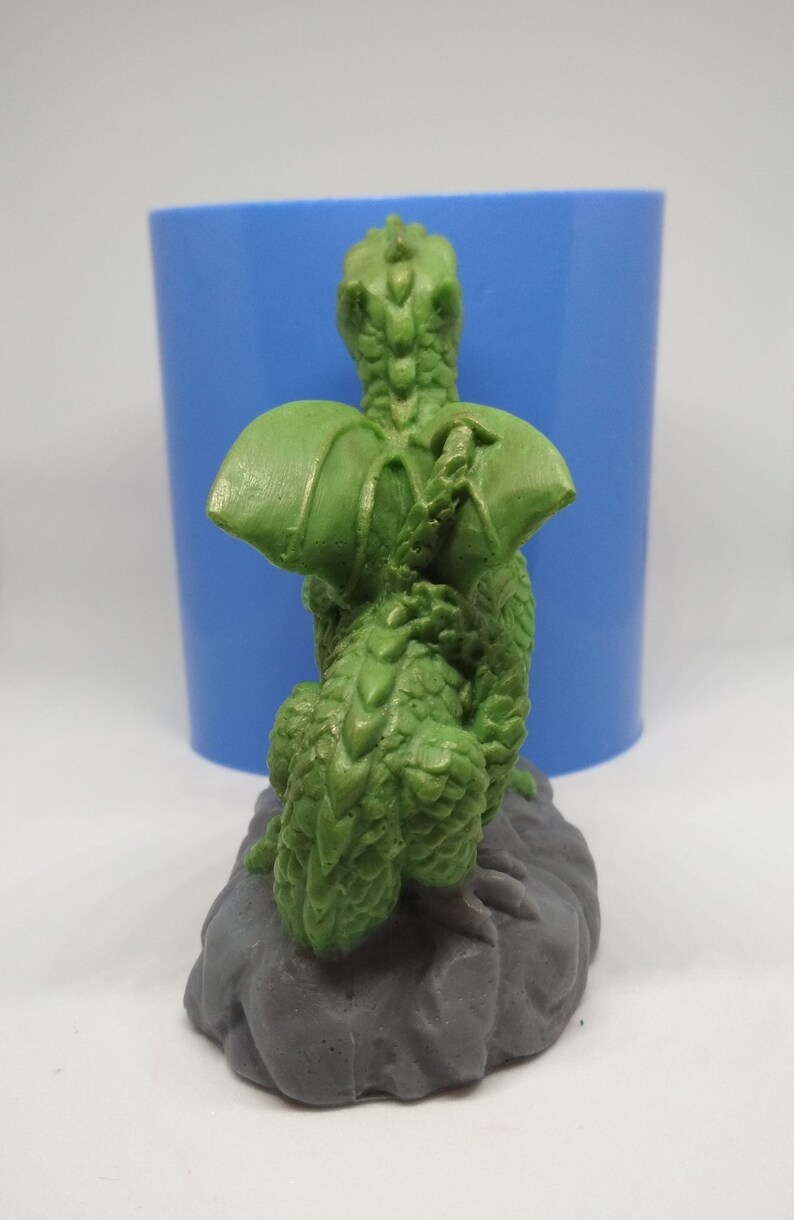 Dragon silicone mold for soap and candles making mould molds Etsy