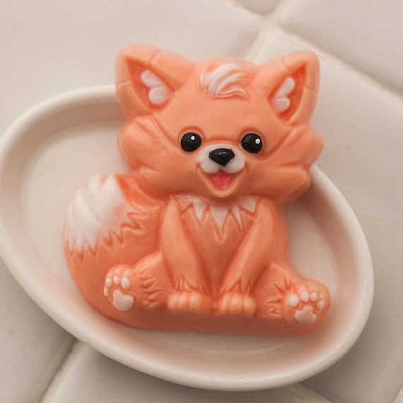 /"Cat with a bow/" plastic soap mold soap making mold mould