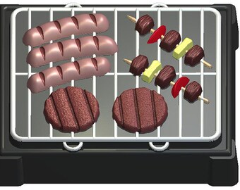 bbq wax cubes