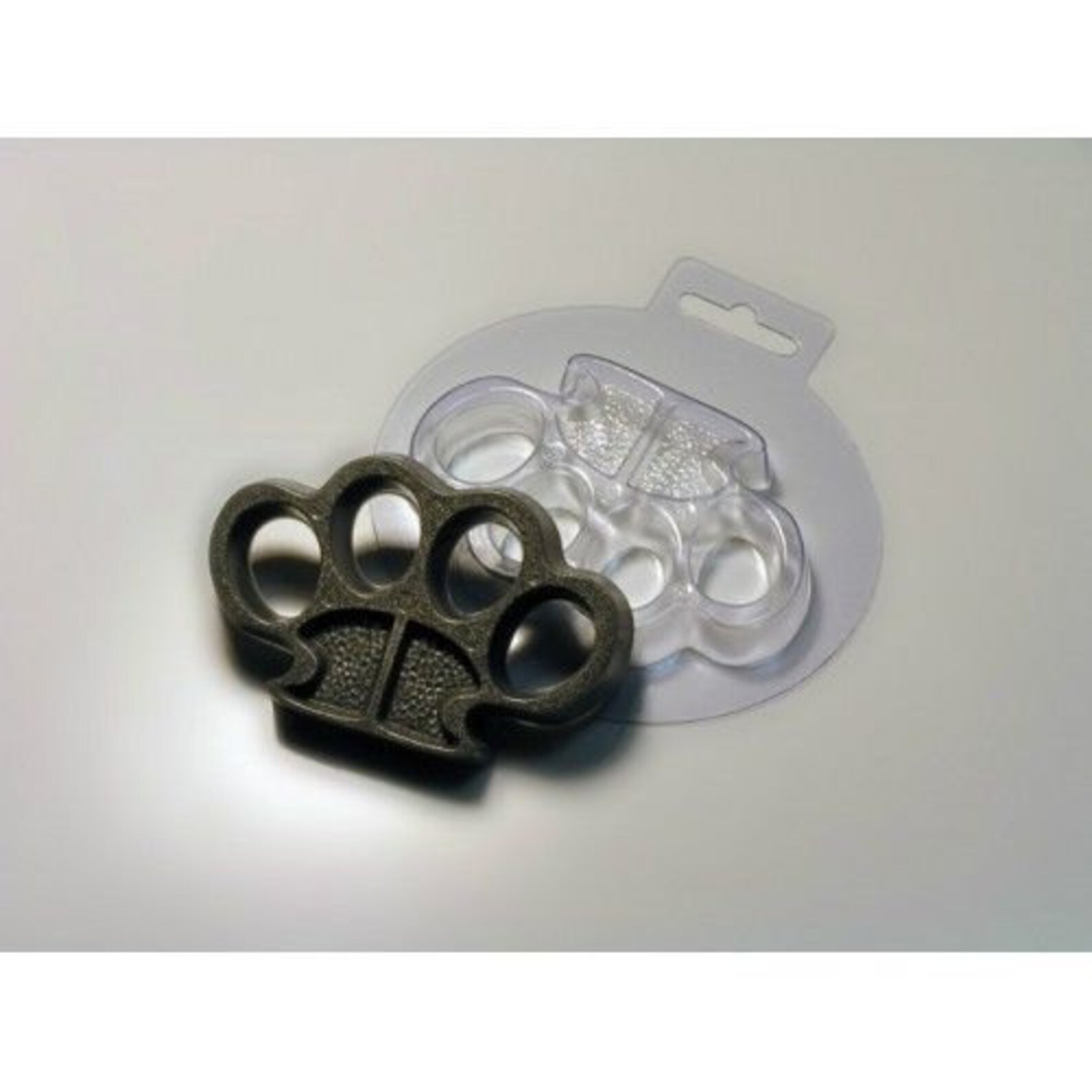 Brass knuckles plastic mold plastic soap mold soap making Etsy