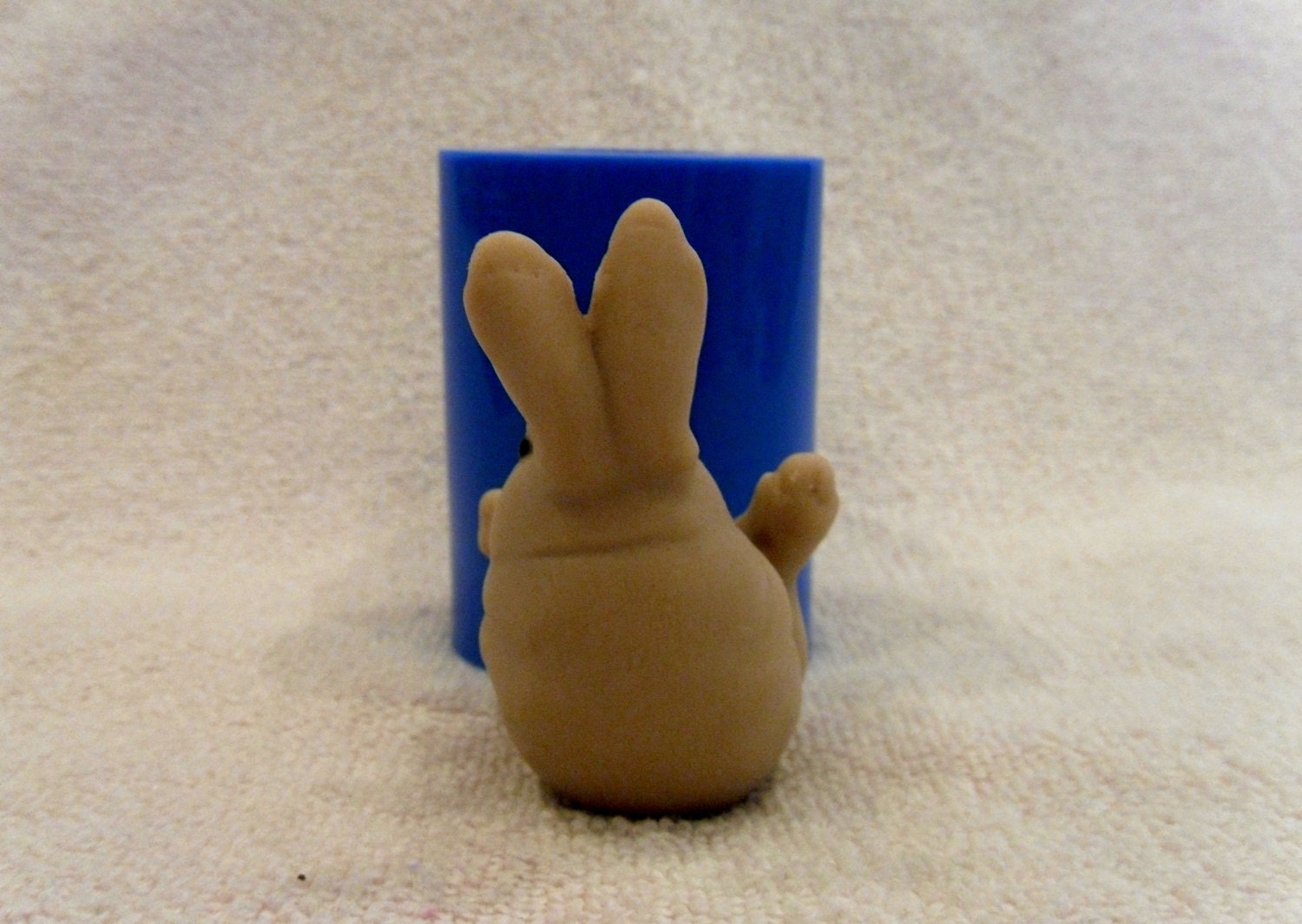 Bunny 2 silicone mold for soap and candles making mould Etsy