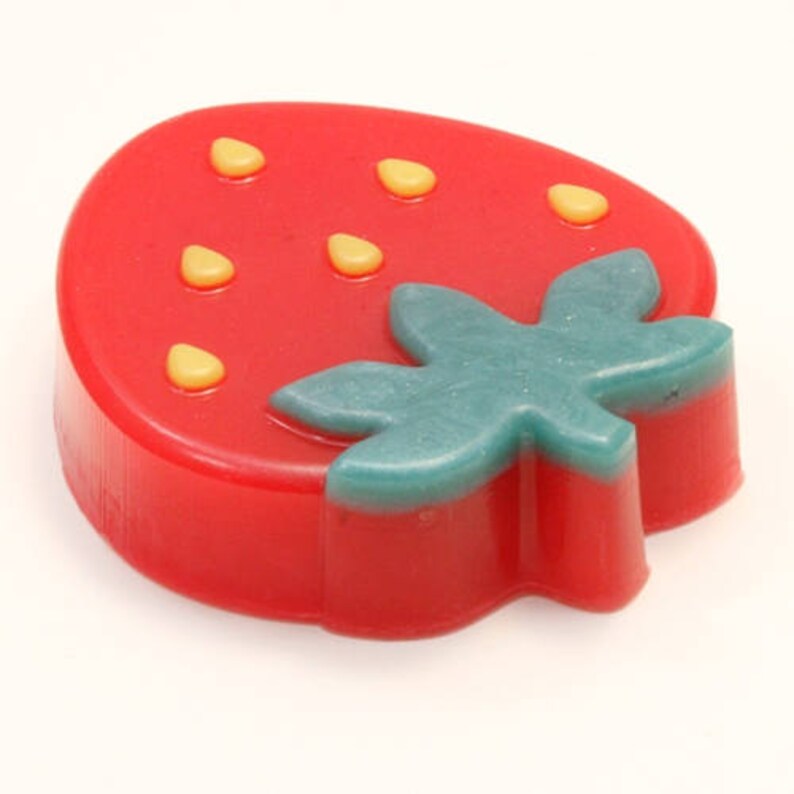 Strawberry plastic mold plastic soap mold soap making soap Etsy