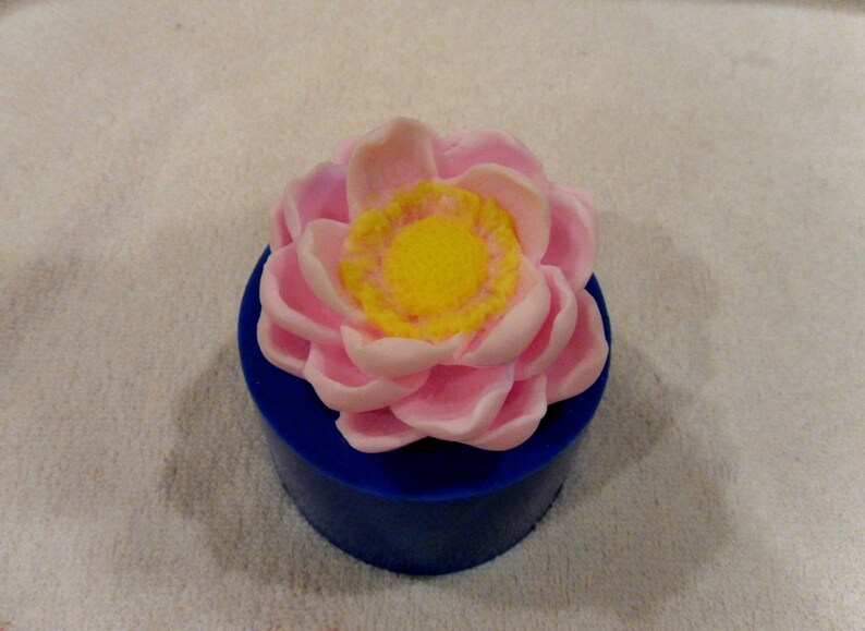 Magnolia Flower Silicone Mold for Soap and Candles Making Etsy