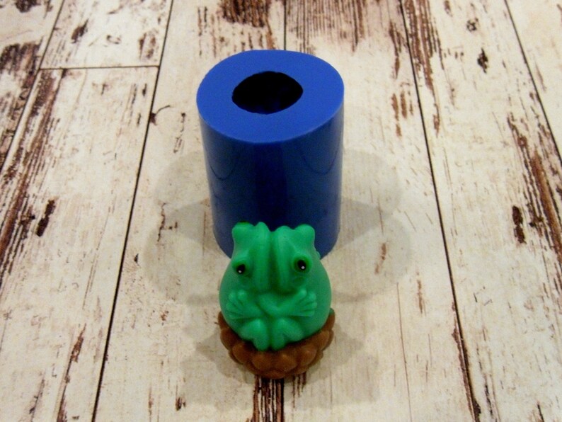 Little frogs silicone mold for soap and candles making mould Etsy