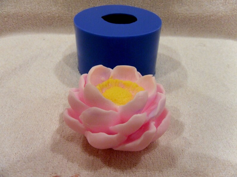 Magnolia Flower Silicone Mold for Soap and Candles Making Etsy