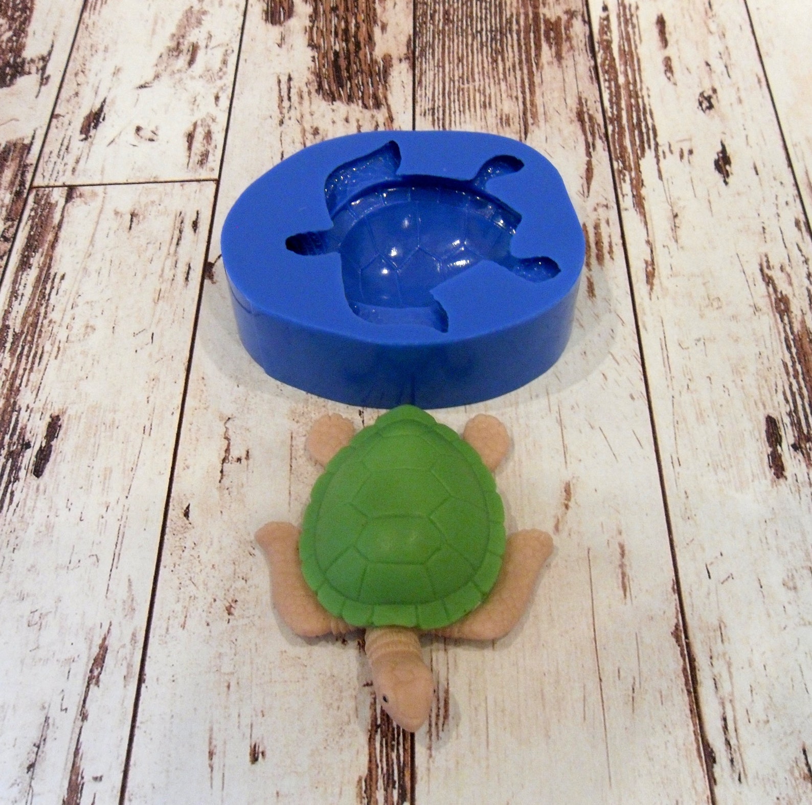 Turtle silicone mold for soap and candles making mould molds Etsy