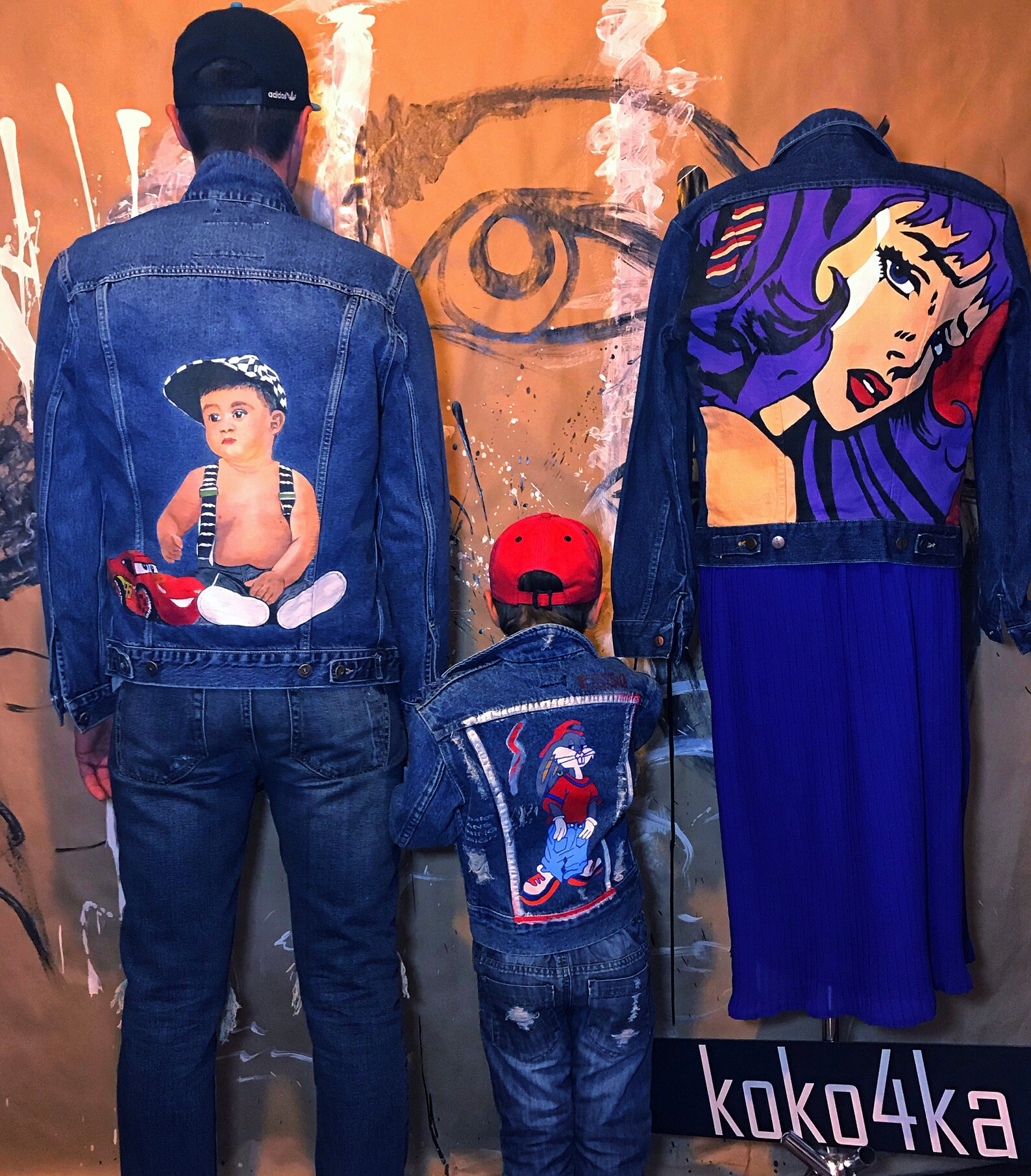 Children's jeans jacket denim Jacket festive clothes Etsy