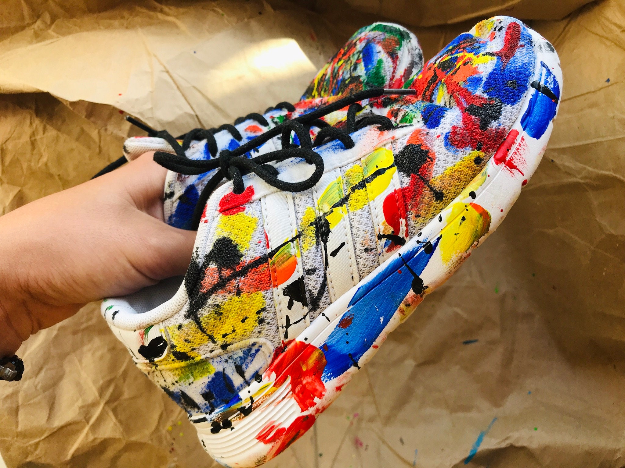 Nike Kids sneakers in paint Sneakers in a spray can Spray Etsy