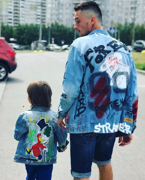 gucci graffiti jacket