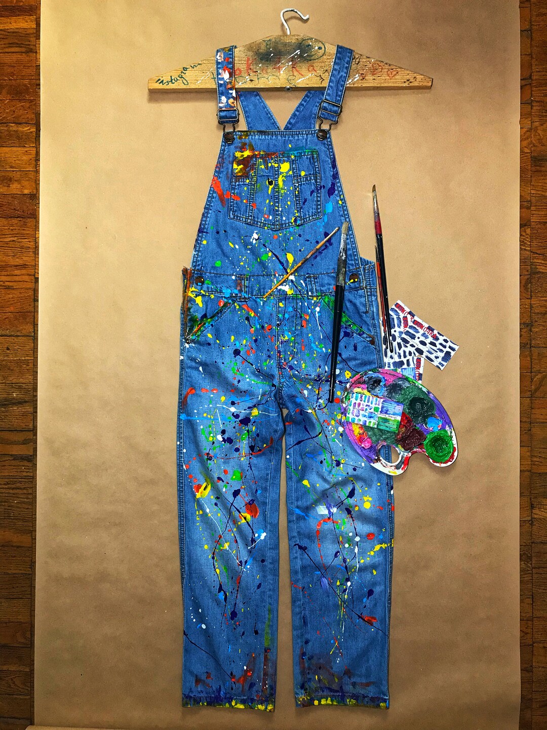 Splatter Distress Overalls Splatter Overalls Jeans Babies Unique Kids ...