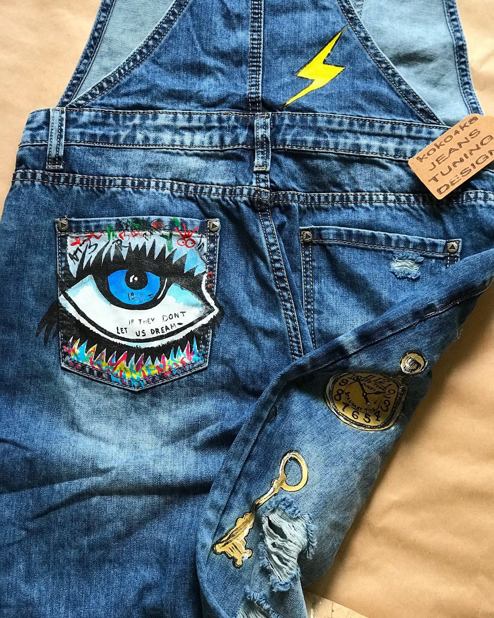 boho overalls