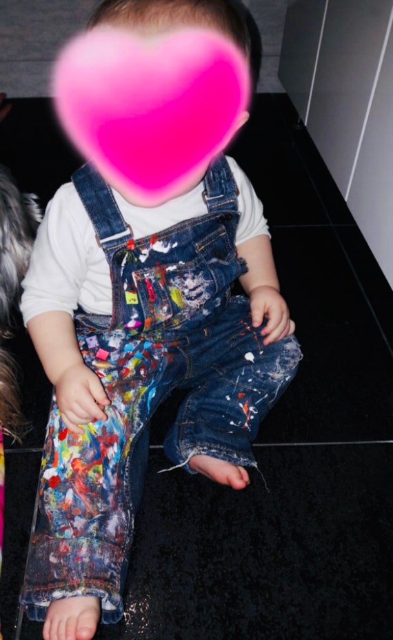 kids spray on jeans