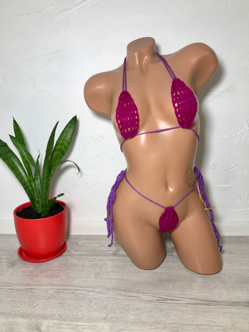 Extreme Micro Bikini Exotic Dancewear BDSM Clothing Women Etsy Finland