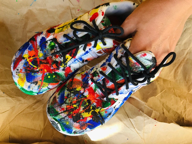 Nike Men's Sneakers in Paint Sneakers in a Spray Can Spray Etsy