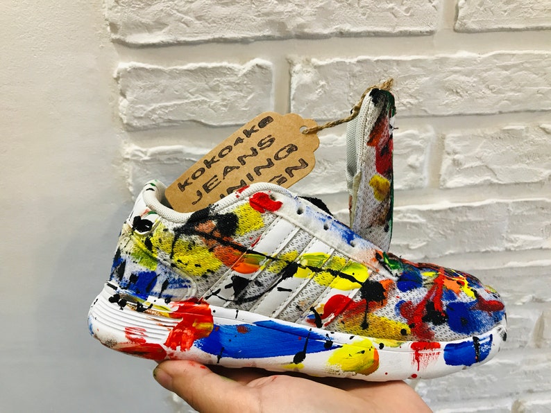 Nike Men's Sneakers in Paint Sneakers in a Spray Can Spray Etsy