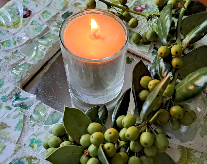 Bayberry Votive Candle Traditional Hand Poured Ltd Ed Fragrant 18-20 Hr Burn Boxed