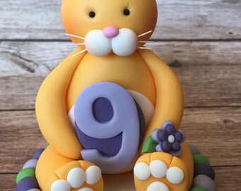 fondant cat etsy