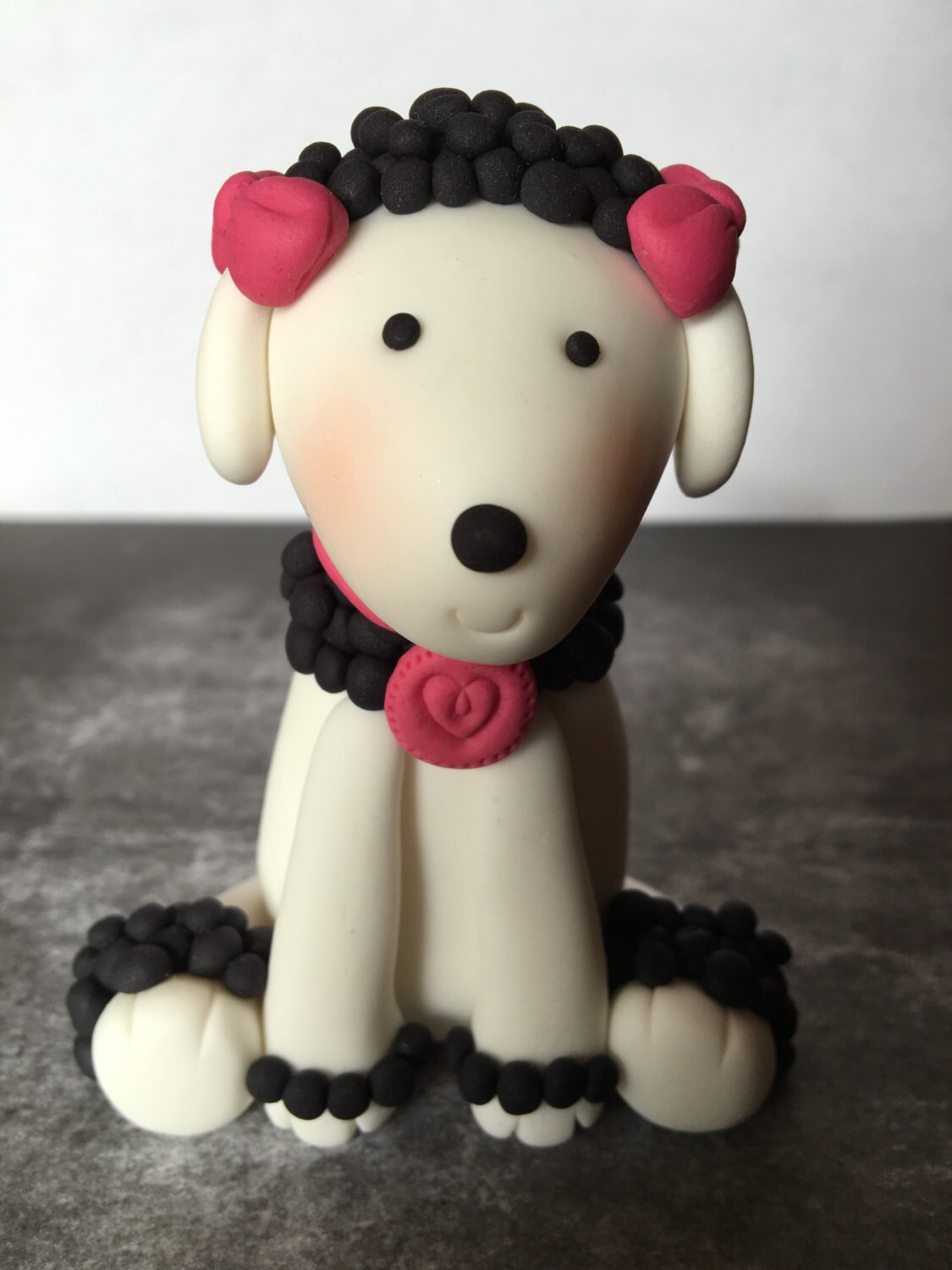 fondant poodle