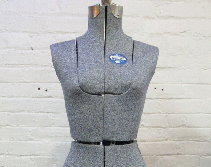 Vintage Dress Form Acme Adjustable Dress Form With Label Etsy