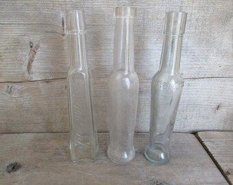 Clear Glass Olive Oil Bottles Etsy
