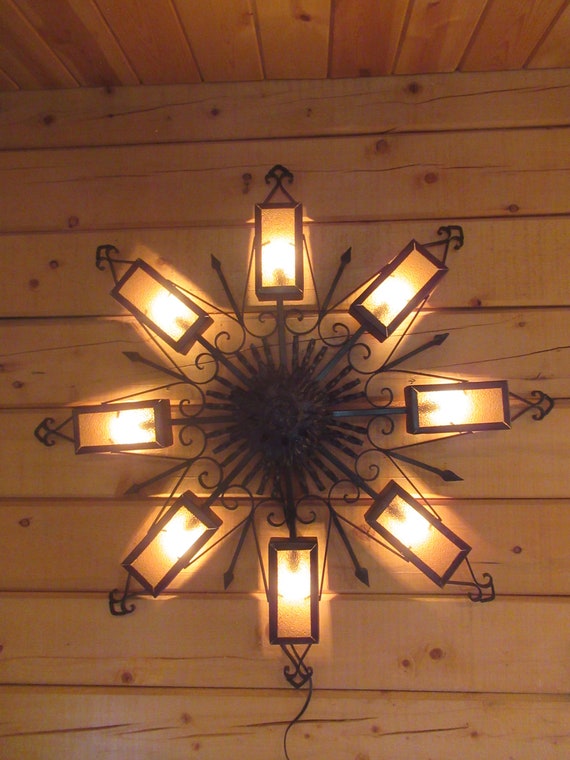 Mexican Gothic Wall Lighting Spanish Mission Style Light Etsy