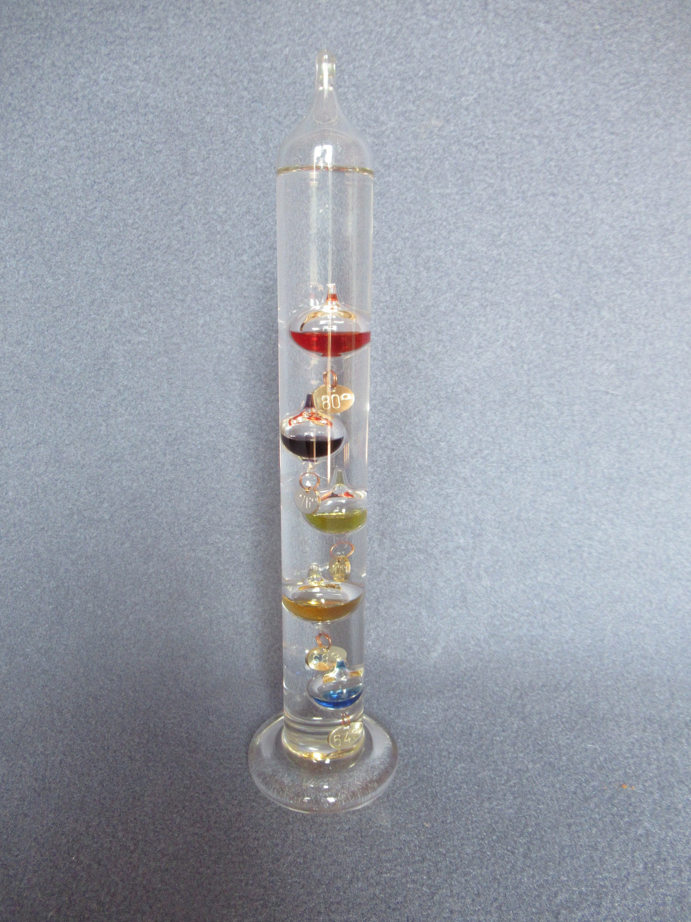 Vintage Galilean Thermometer Vintage Scientific Weather Etsy