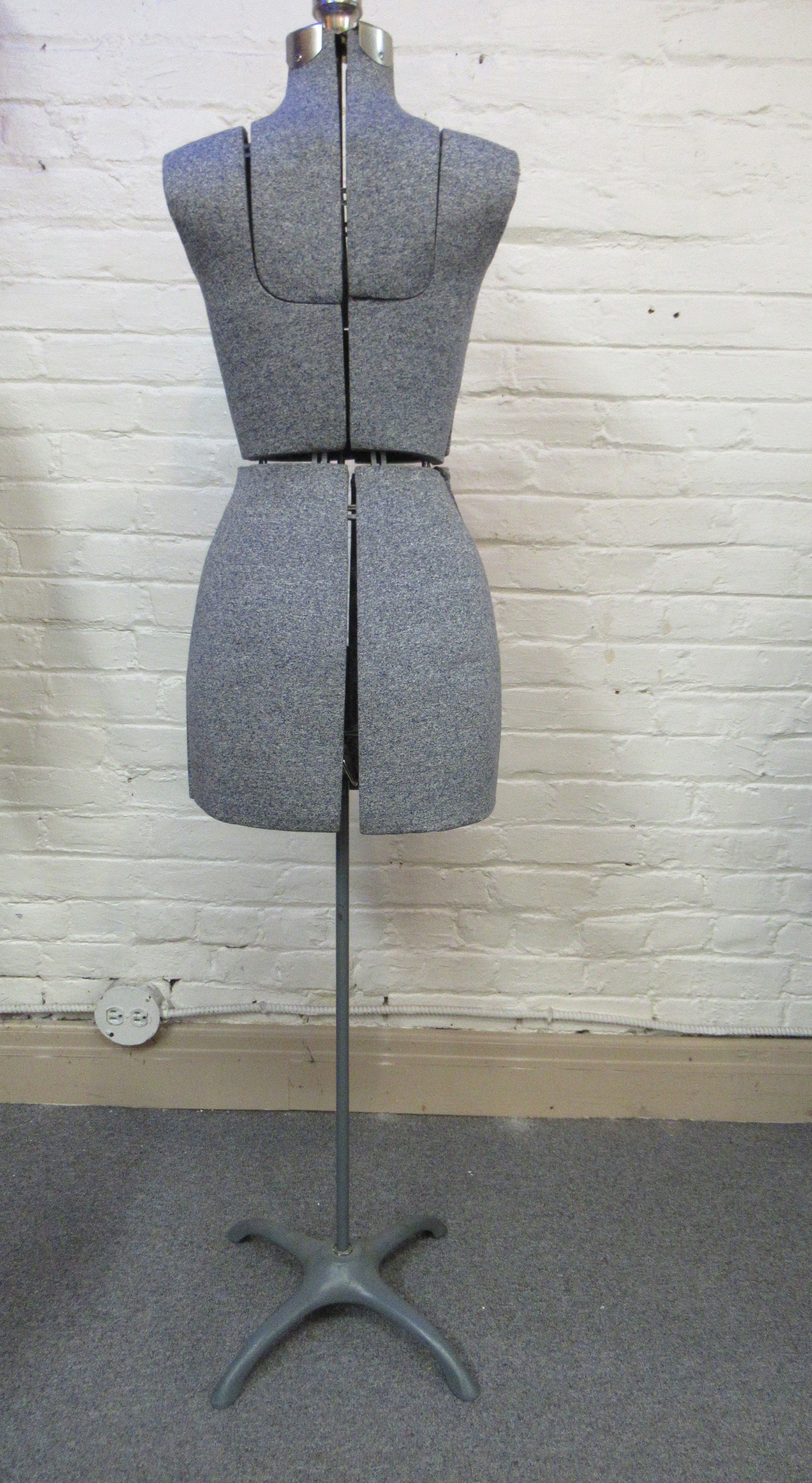 Vintage Dress Form Acme Adjustable Dress Form with Label Etsy