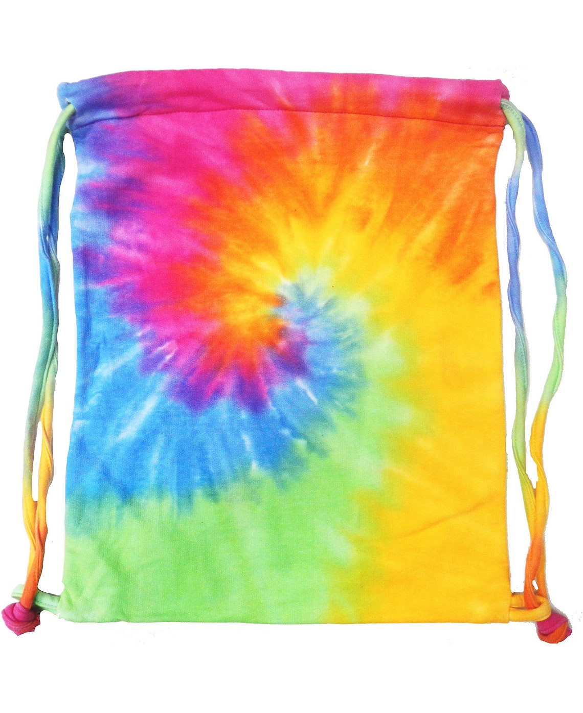 drawstring bag how to tie