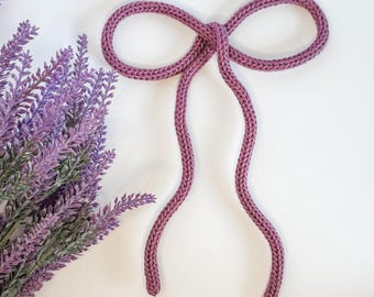 Yarn Bow Wire Wall Art – Handmade Kids Room Decor