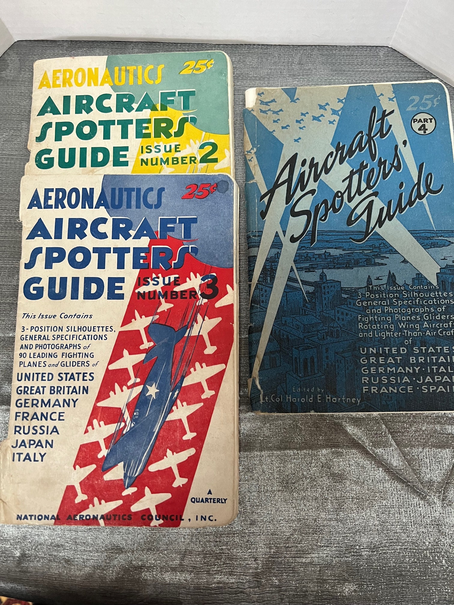 Collectors: Airplane Spotters Guide - Etsy