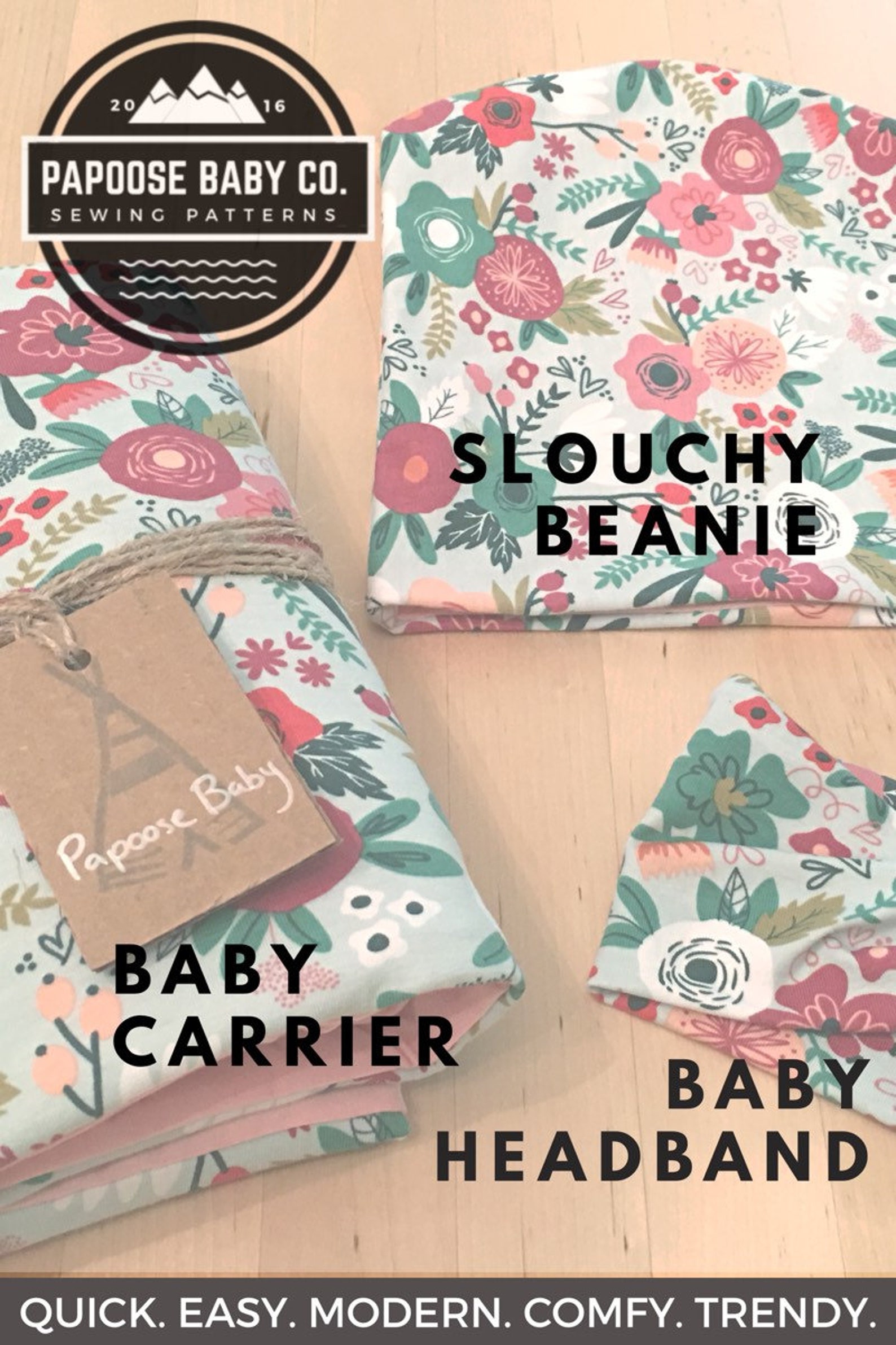 Baby Carrier Sewing Pattern PDF 2 FREE Bonus Sewing Patterns Etsy