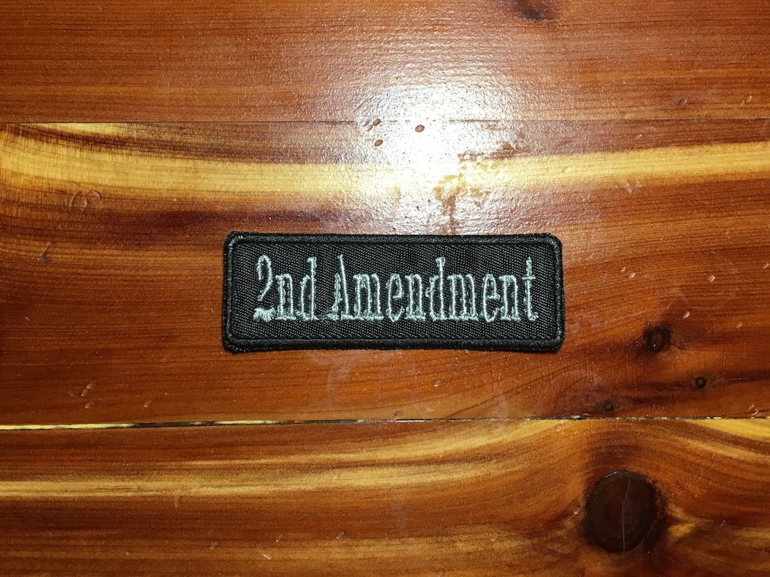 2 Amendment Patch 2nd Amendment Patch Gun Patch Embroidered Patch Hat Patch Hook - Etsy