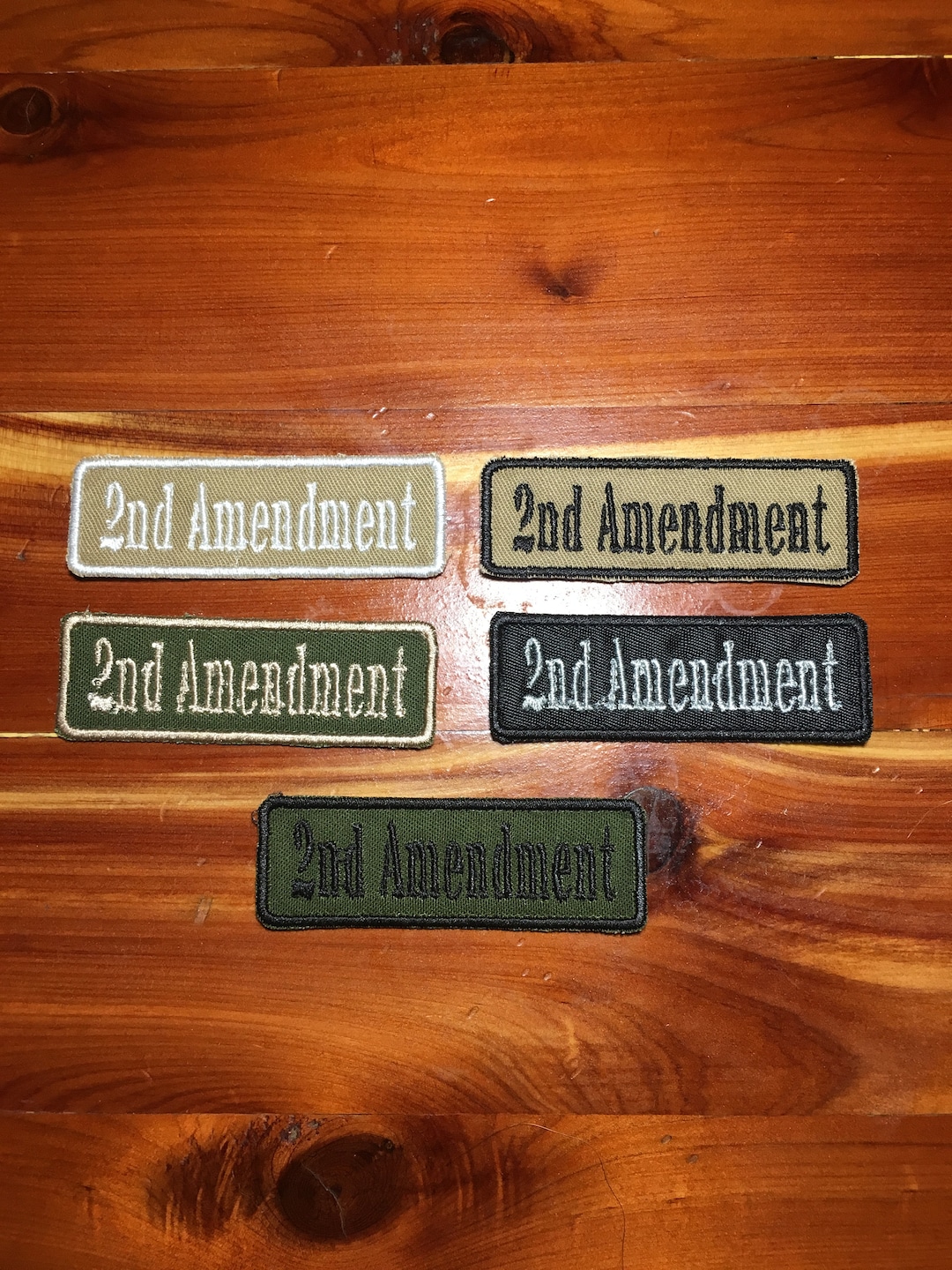 2 Amendment Patch 2nd Amendment Patch Gun Patch Embroidered Patch Hat Patch Hook Only ...