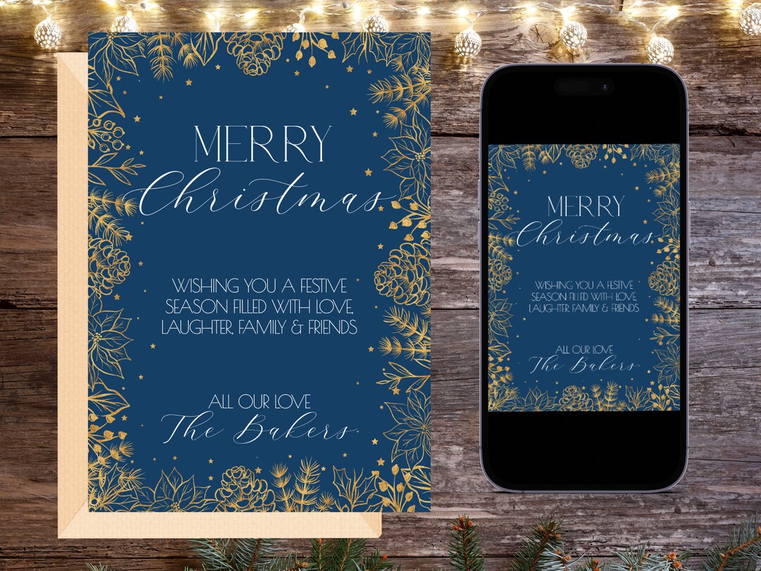 editable-printable-christmas-cards-navy-gold-christmas-card