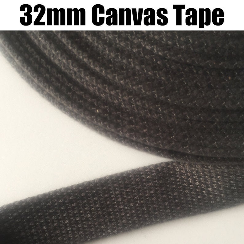 BUNTING WEBBING DECORATION HANDLES TRIM EDGE BELTS STRAPS 38mm CANVAS TAPE