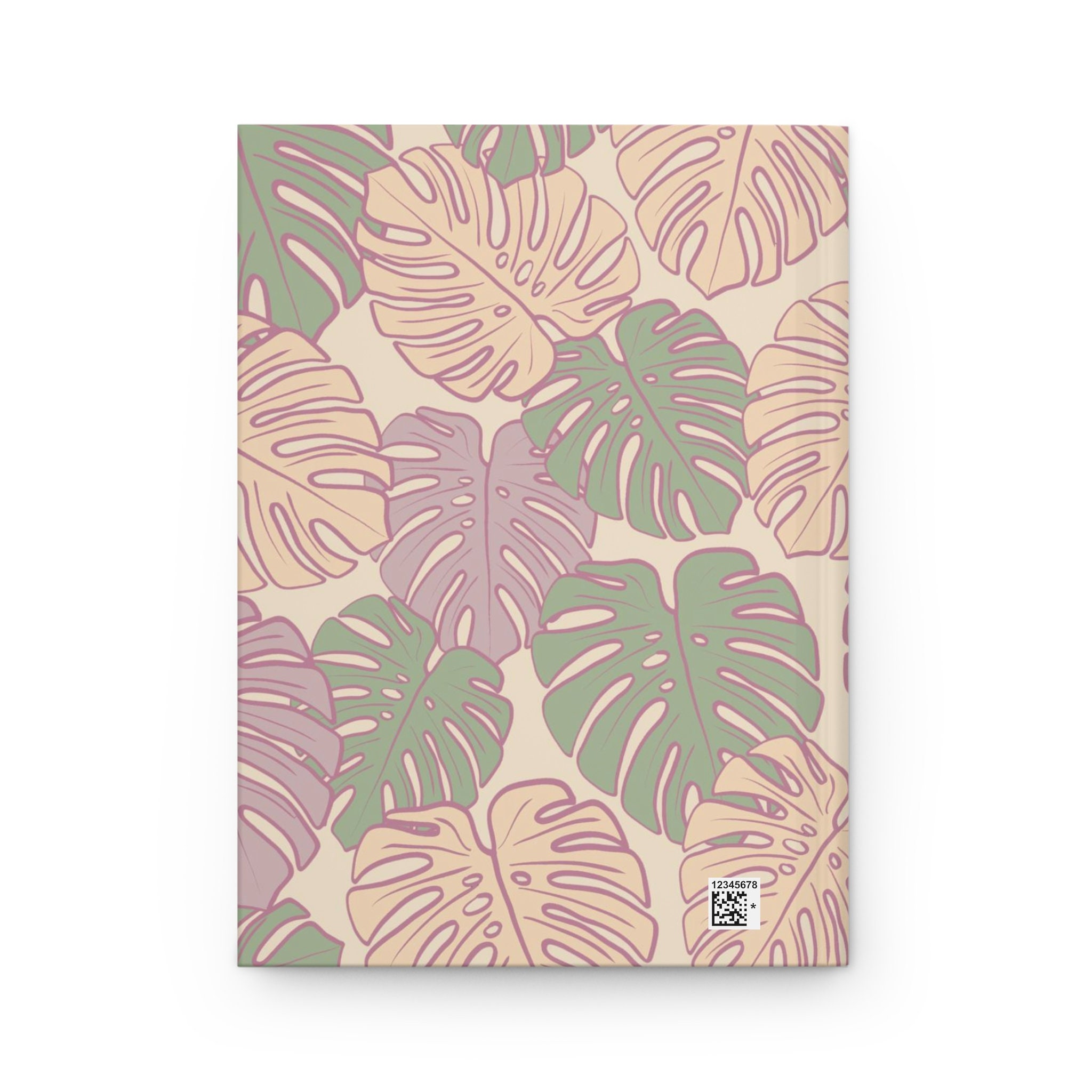 Hardcover Notebook Monstera Plant Hardcover Notebook Journal Botanical ...