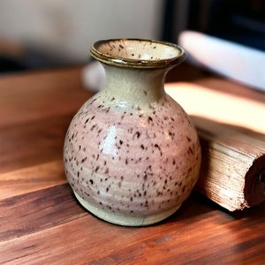 vintage potters field stoneware vase