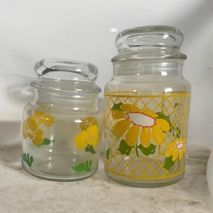 pair of vintage jars
