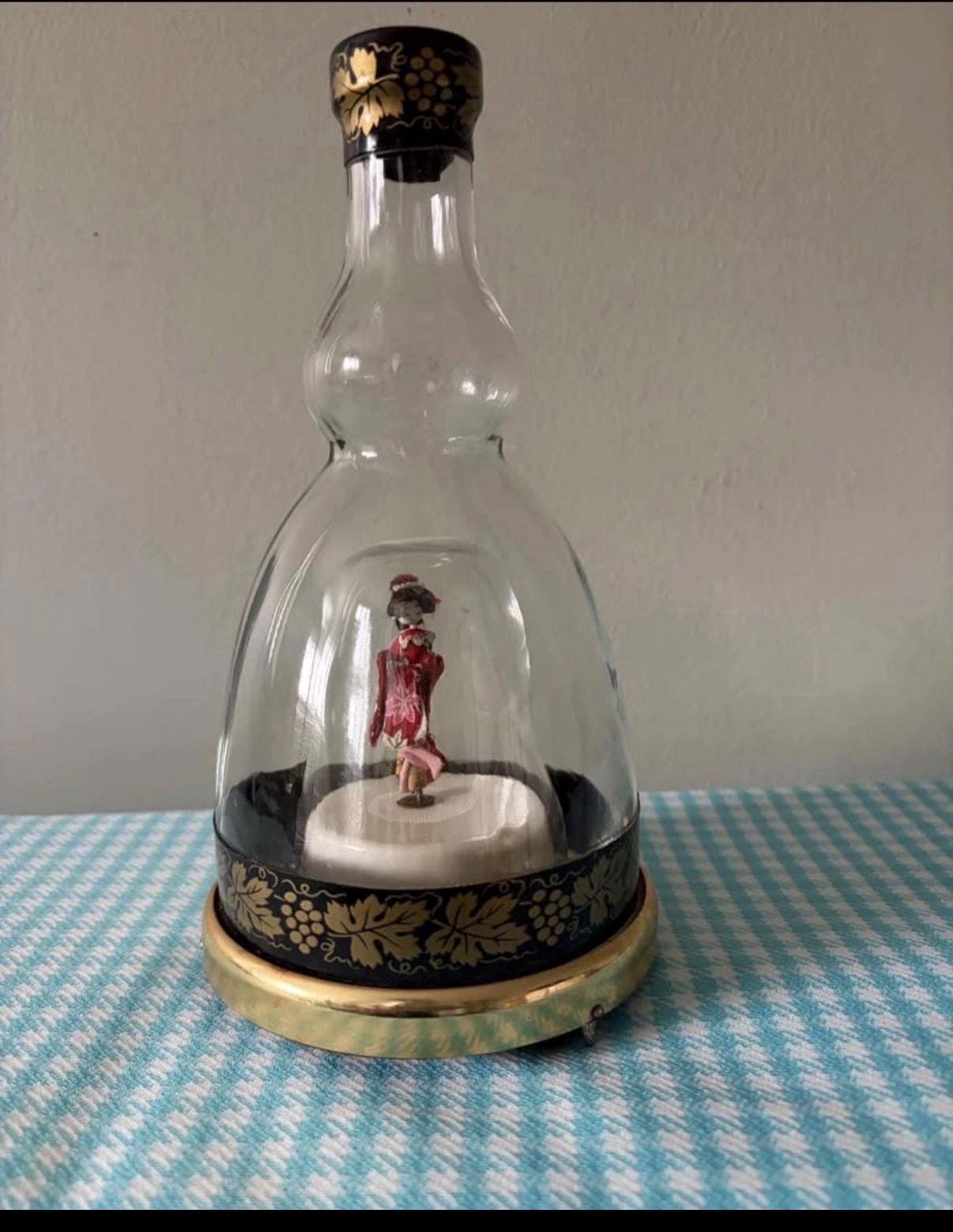 Vintage liquor bottle with music box - Etsy 日本