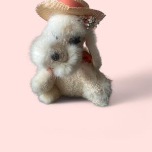 vintage stuffed dog