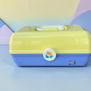 Förvaring av sminkfodral i Caboodles