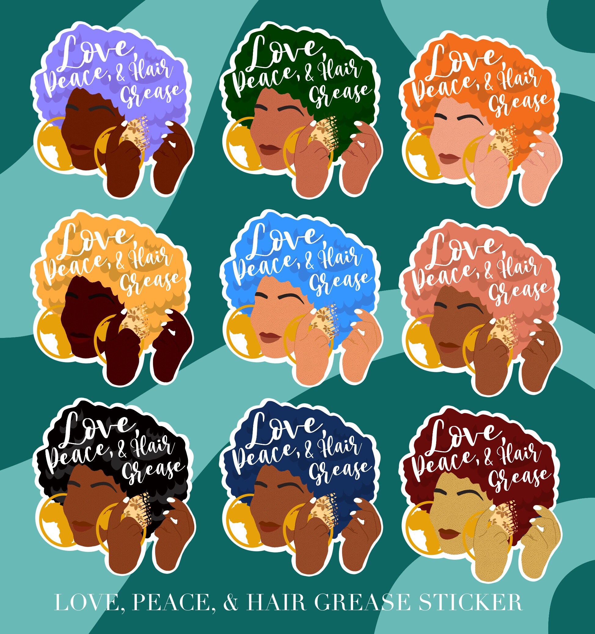 Greaser Hair Clip Art
