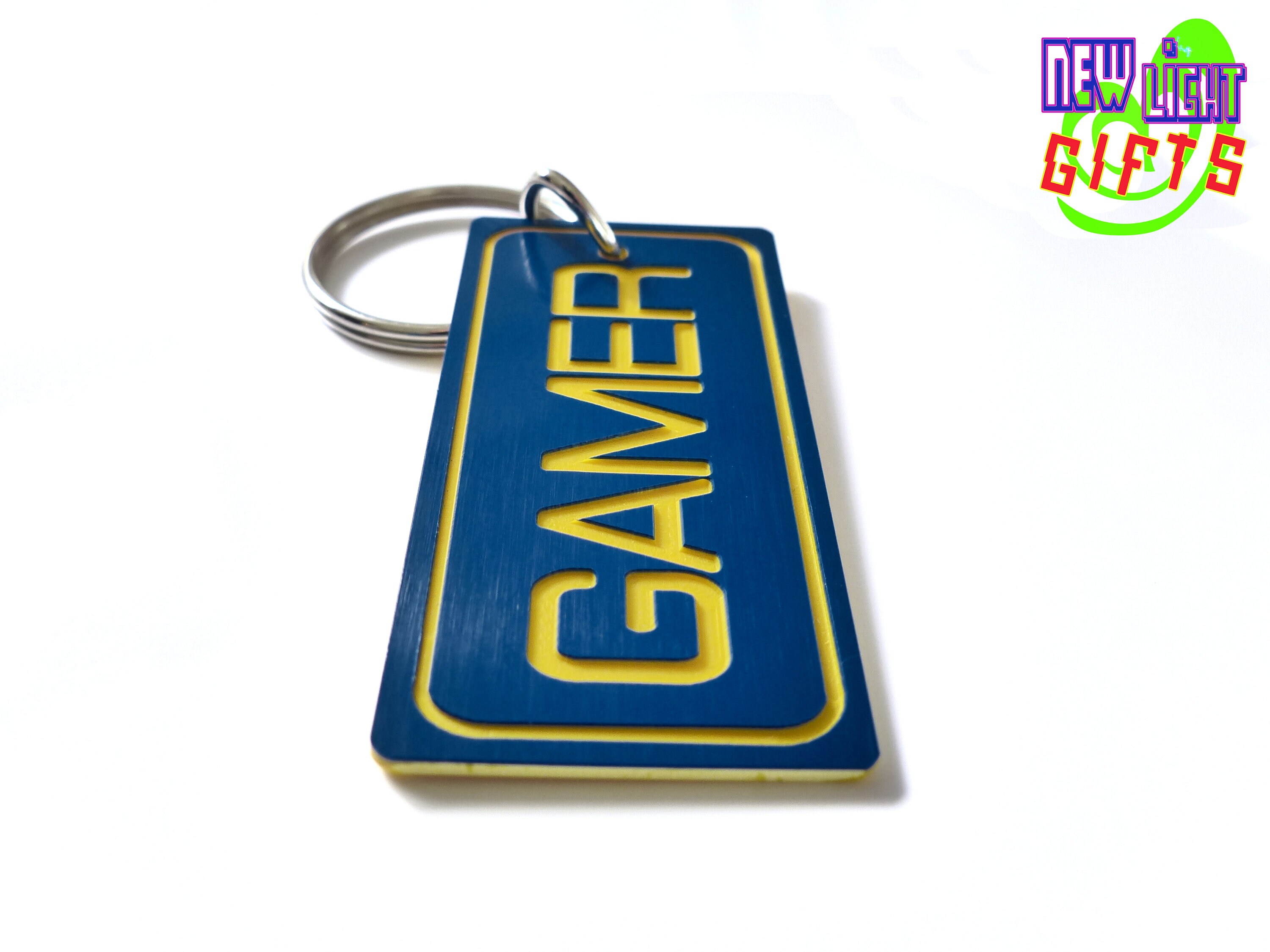 Custom Gamertag Keychain Tag Personalized Gamer Gift - Etsy