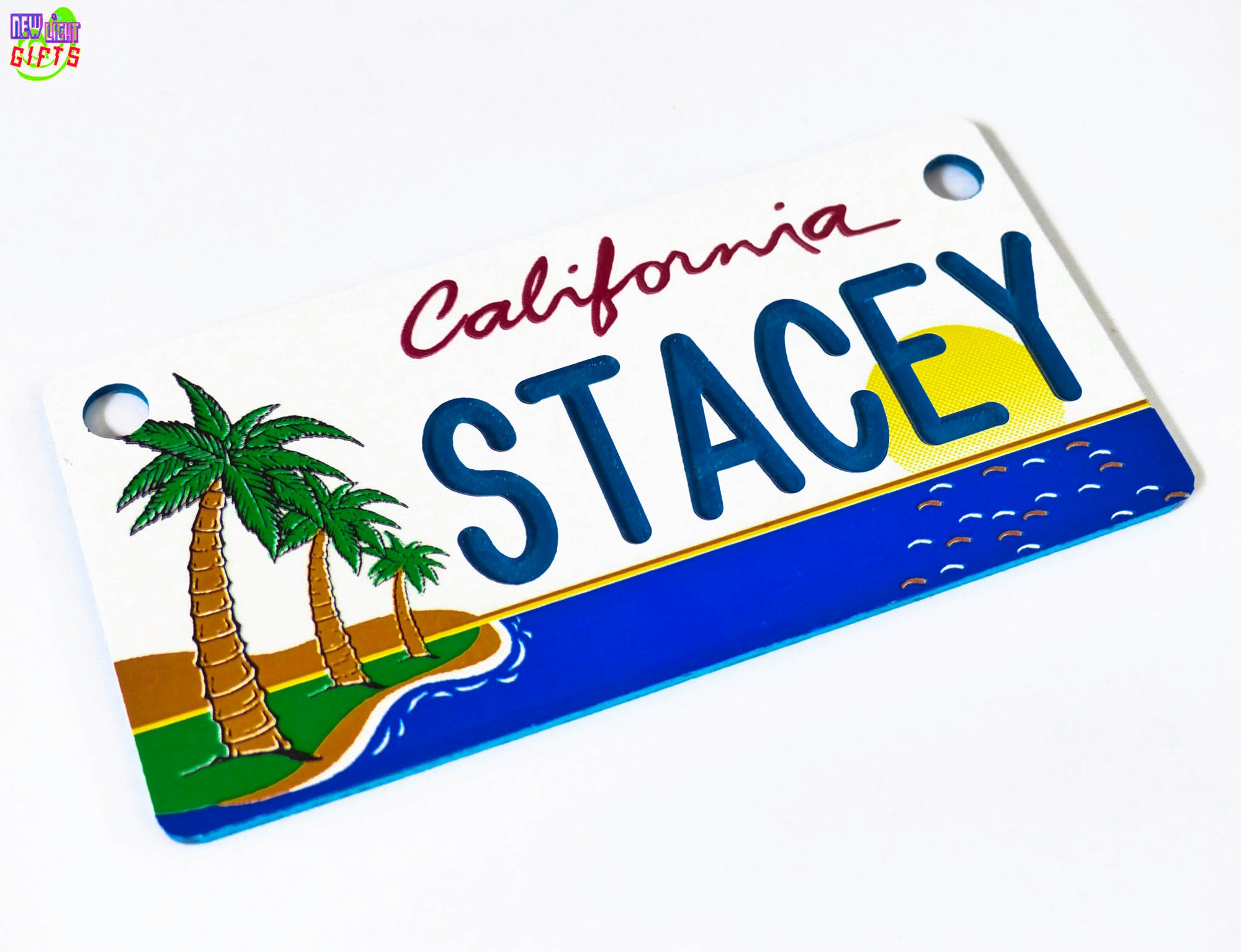 Custom California Bike License Plate Engraved Electric Etsy