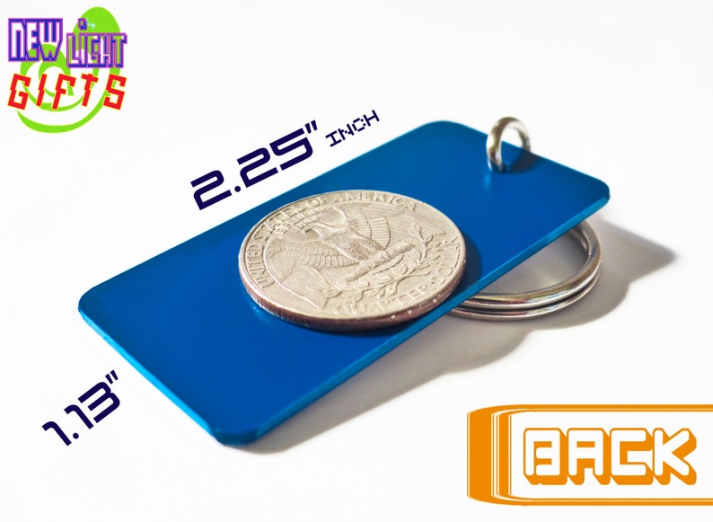 Personalized Idaho State License Plate Keychain Tag Vintage Etsy