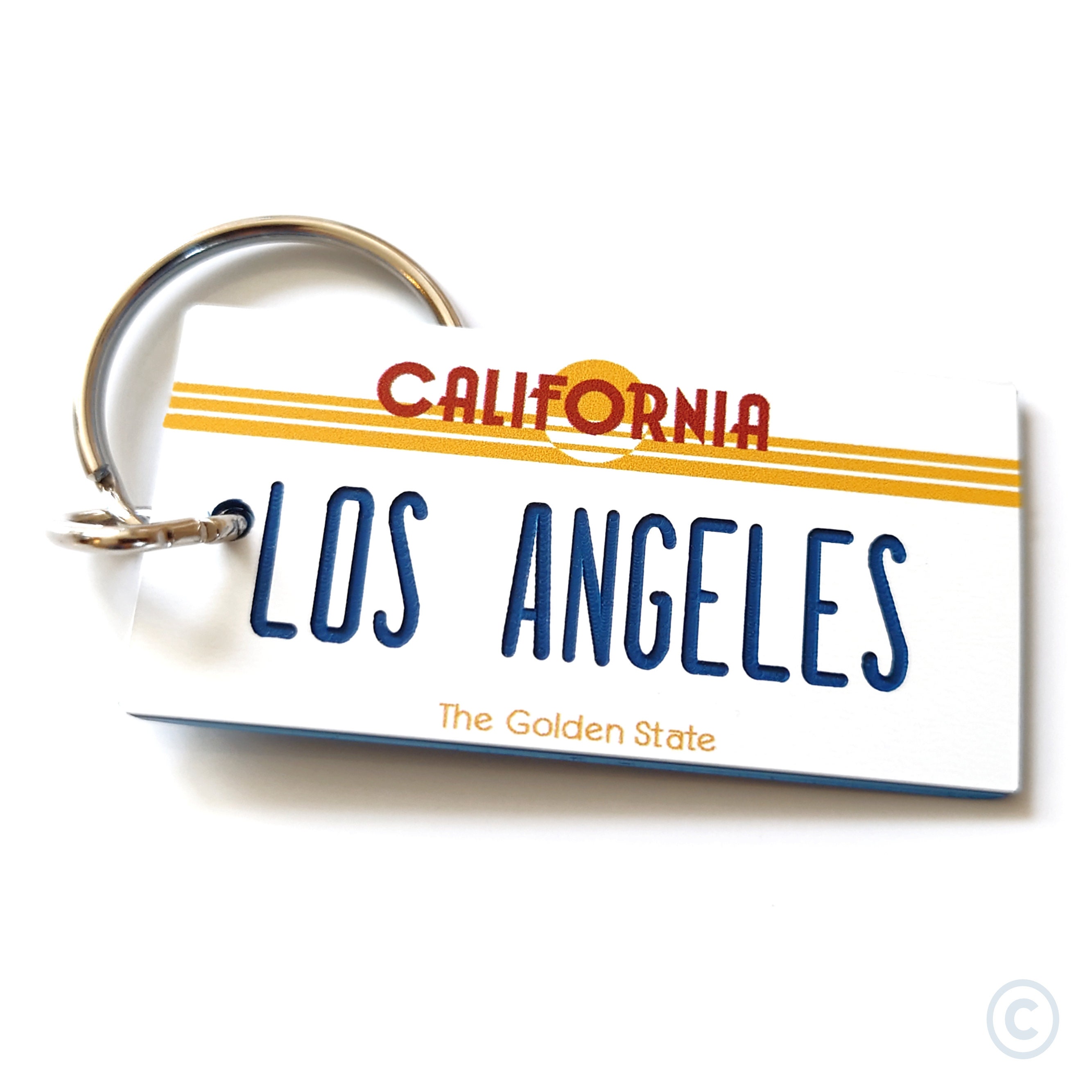 Casales Set of 12 California Souvenir Keychain / Magnet California Bear Keychain / I Heart Los Angeles Magnet / I Love La