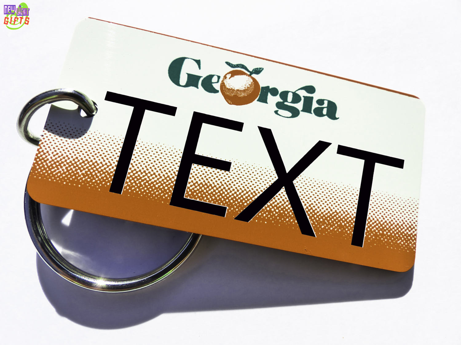 Personalized State License Plate Keychain Name Tag Etsy